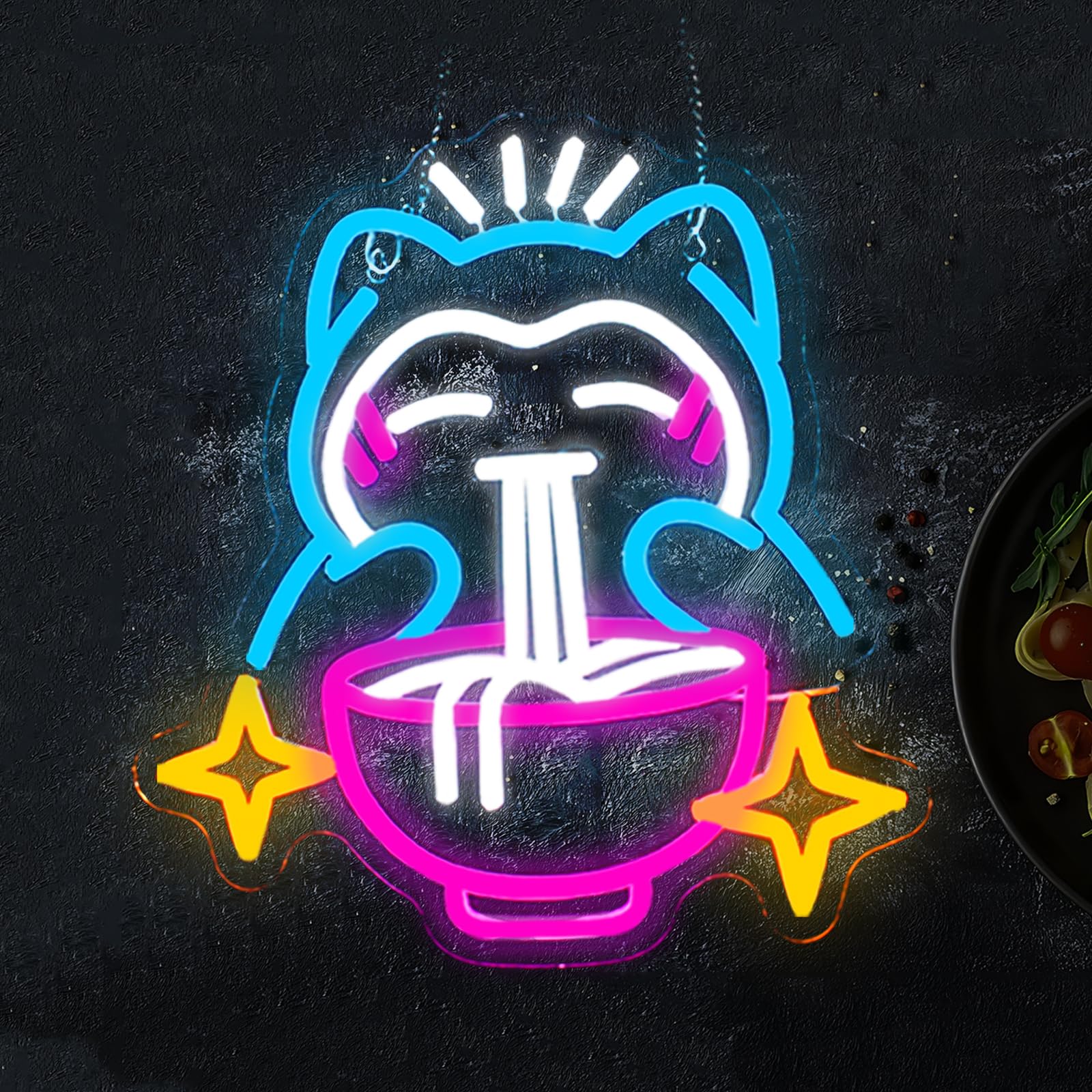 Restaurant Lighting Decoration - LED Ramen Neon Light - Enseigne