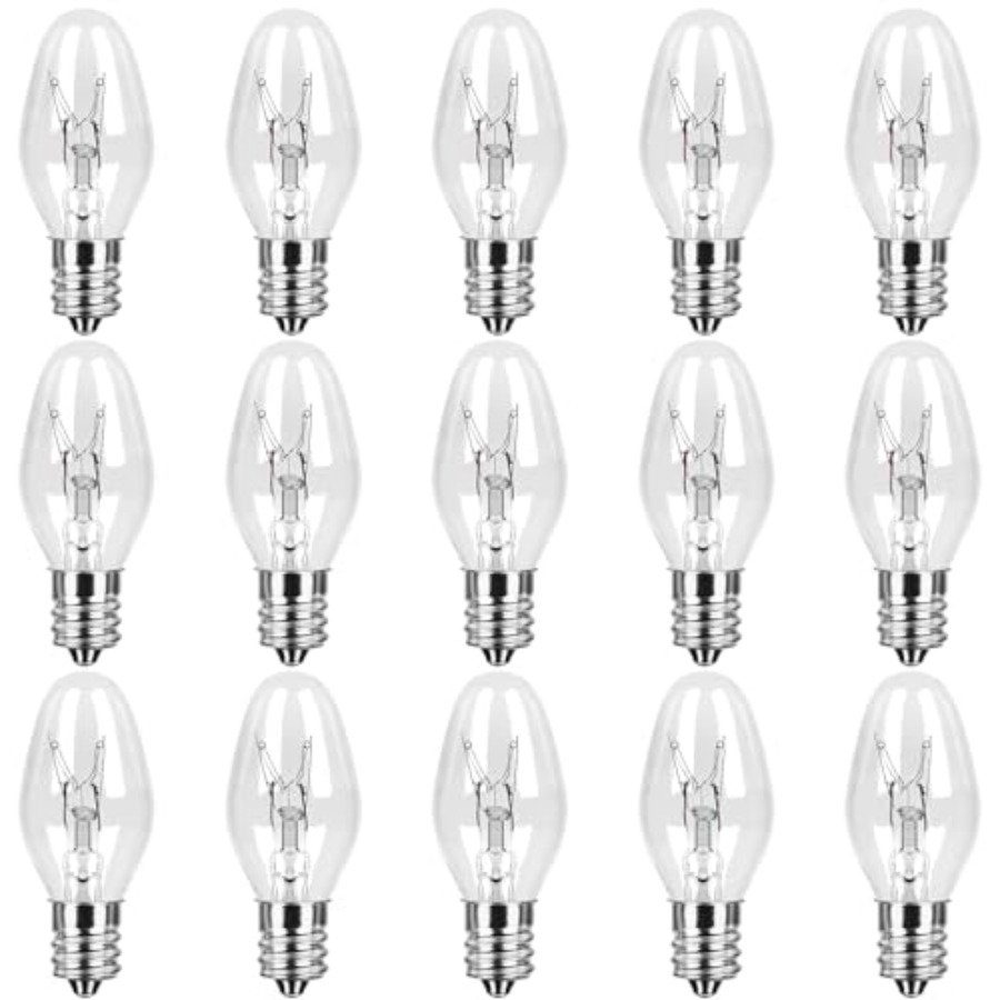 Himalayan Salt Lamp - Lot de 15 ampoules de nuit