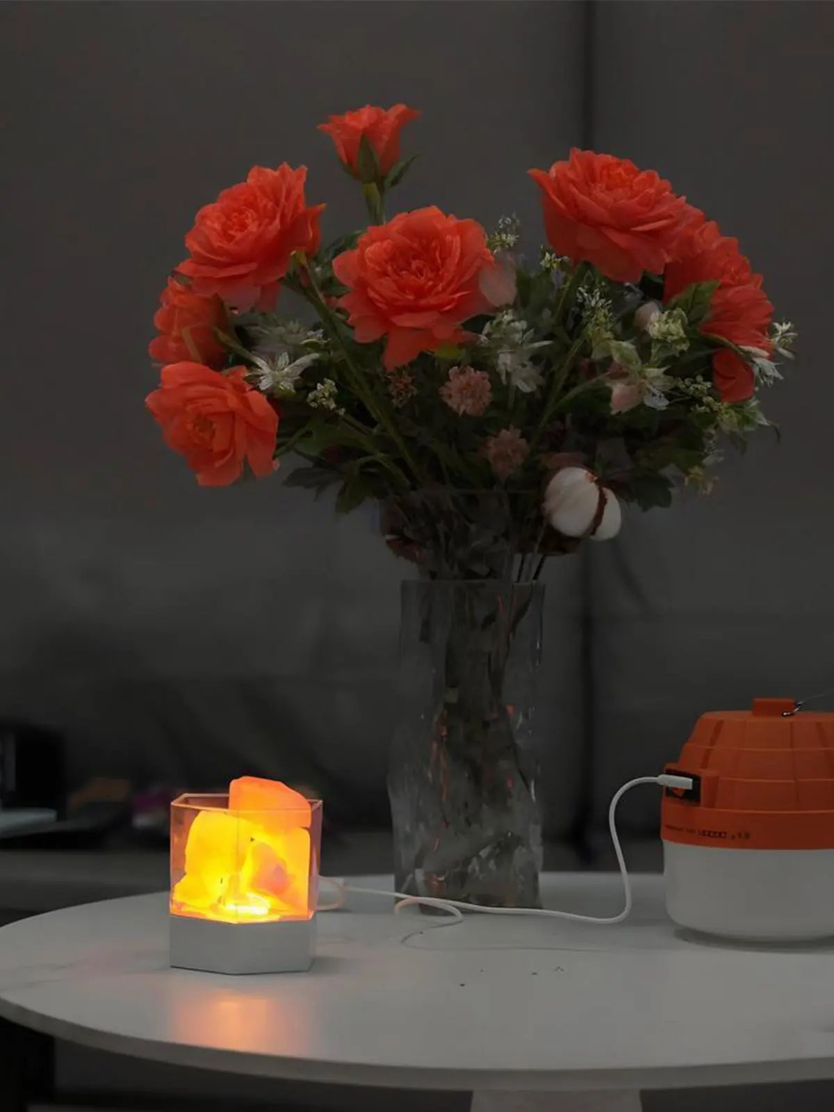 Himalayan Salt Lamp - Lampe de sel de l'Himalaya naturelle