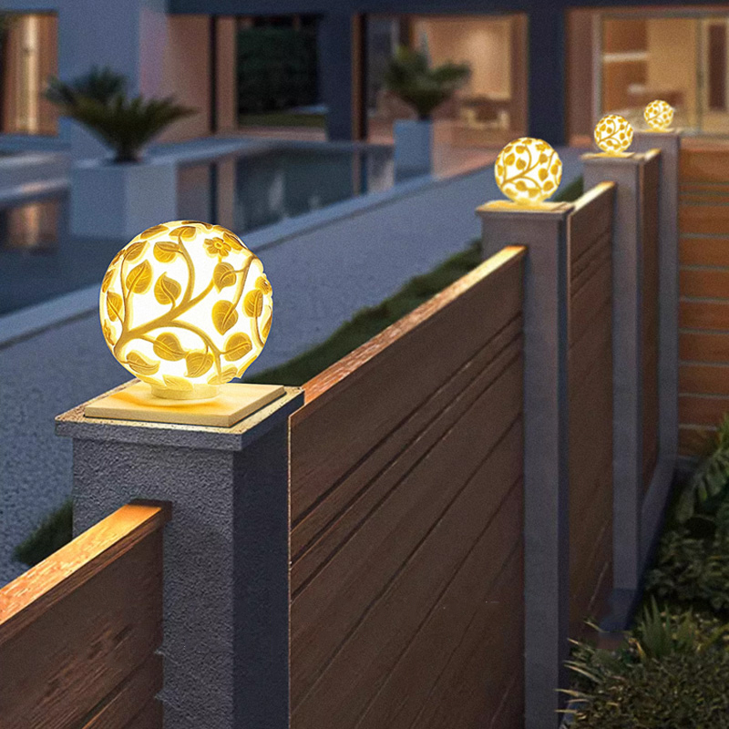 Lighting Decor Outdoor - Lampes de colonne d'extérieur, lampes de