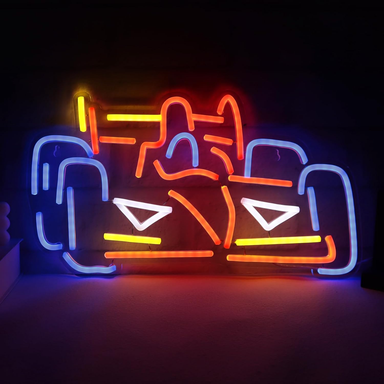 Decor Kart Lighting - Formule voitures enseignes au néon Go