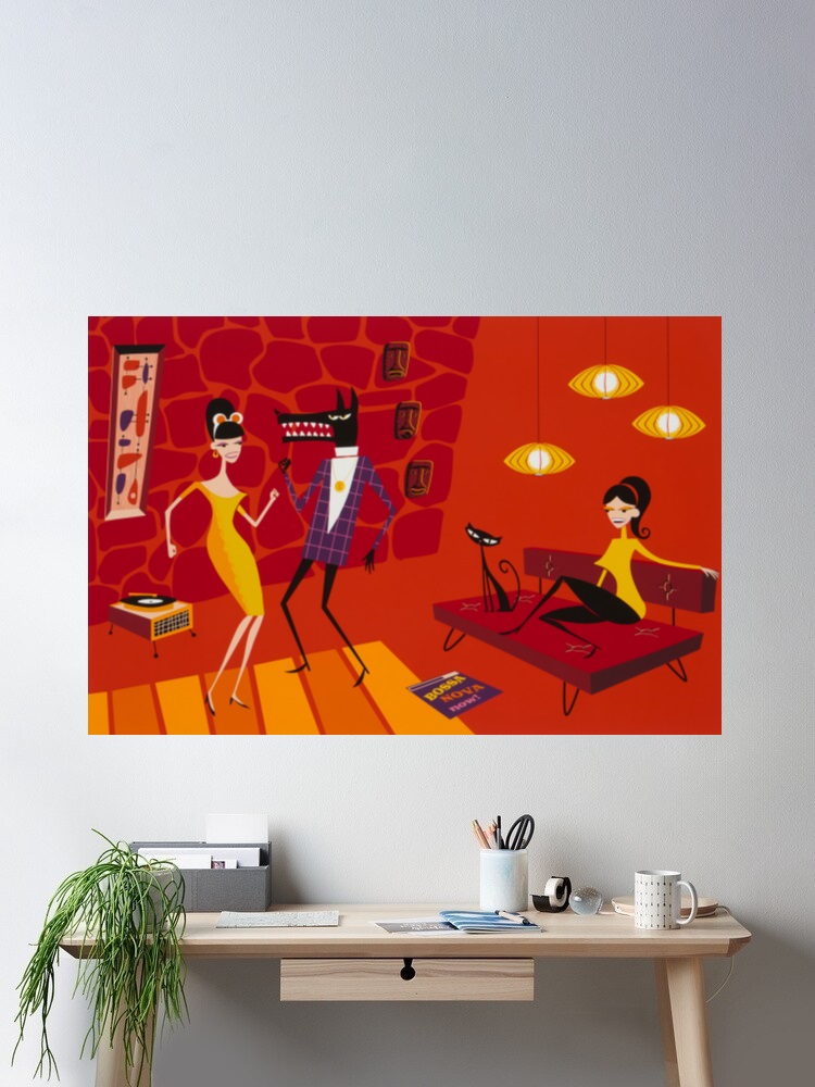 Nova Decor & Lighting Juletrelys - Josh Agle Bossa Nova maintenant Photo