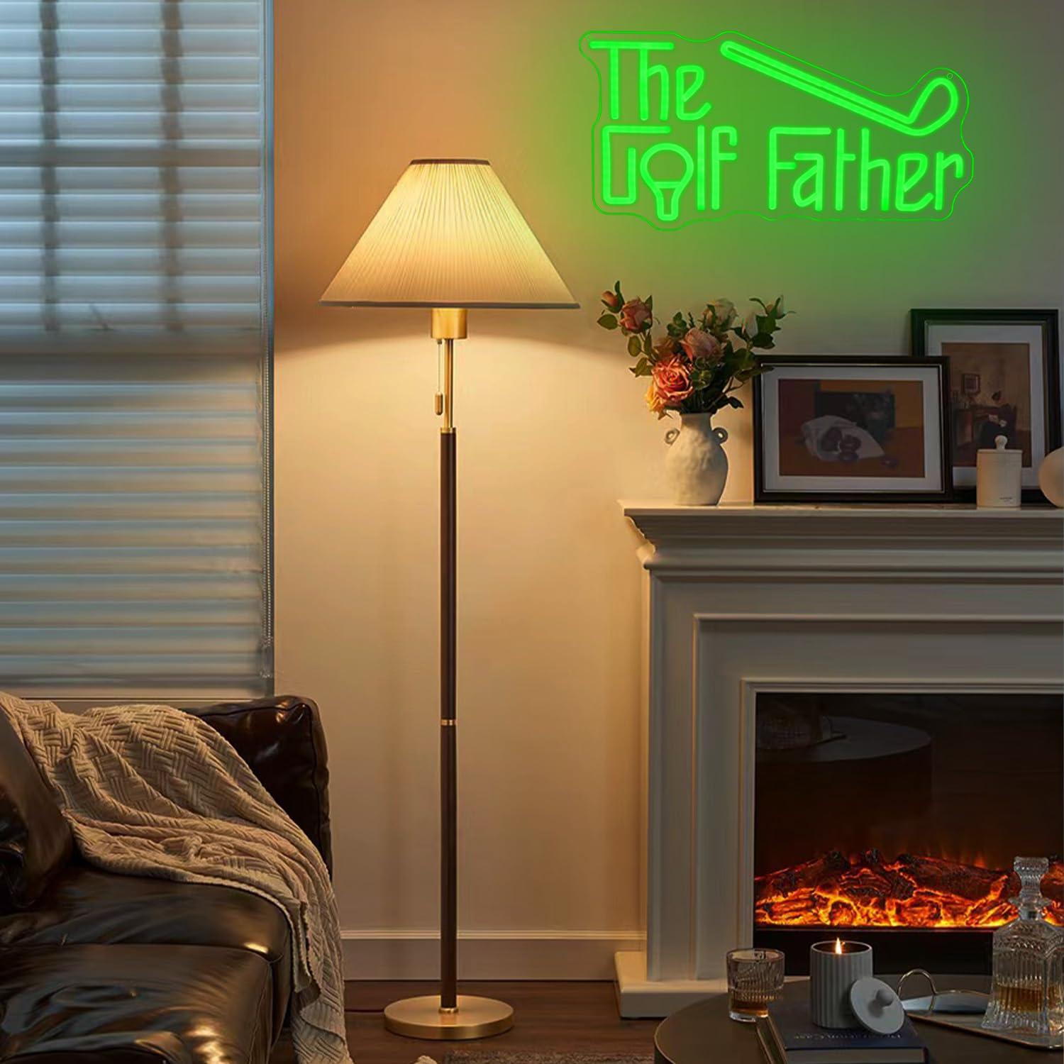 Enseigne néon The Golf Father, - Led Lighting Wall Decor avis et prix