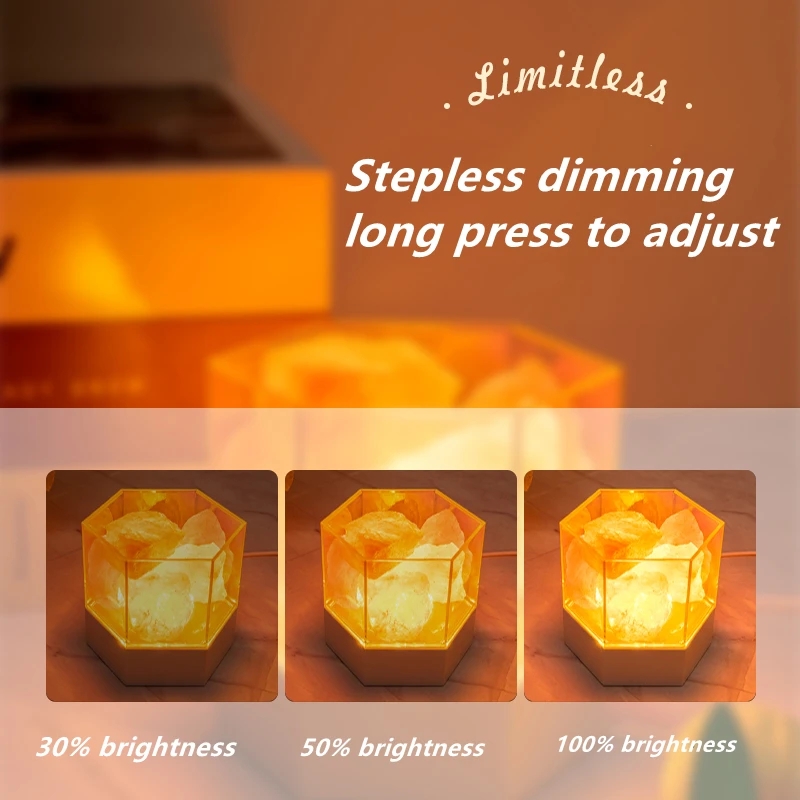 D2 LED naturel himalayen crist - Himalayan Salt Lamp avis et prix