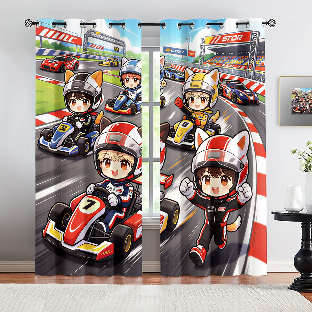 Rideaux à imprimé numérique mo - Decor Kart Lighting avis et prix