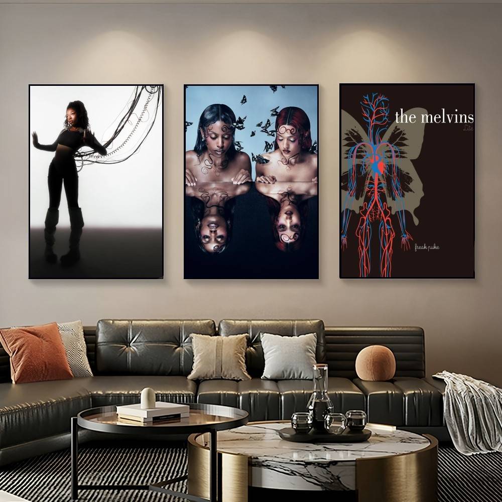Affiche de papillons parasites - Nova Decor & Lighting Juletrelys avis et prix