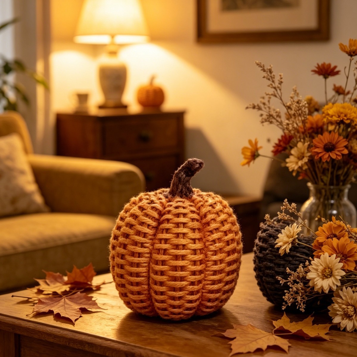 Ornements de citrouille en imi - Lighting Home Decor Items avis et prix