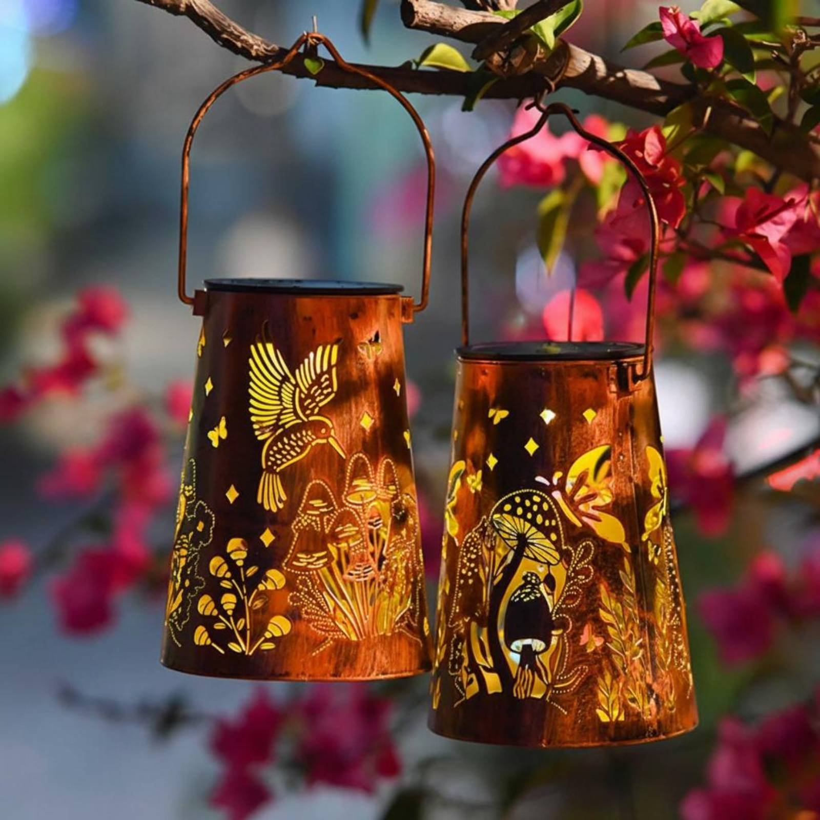 Lanterne de jardin à motif flo - Lighting Decor Outdoor avis et prix