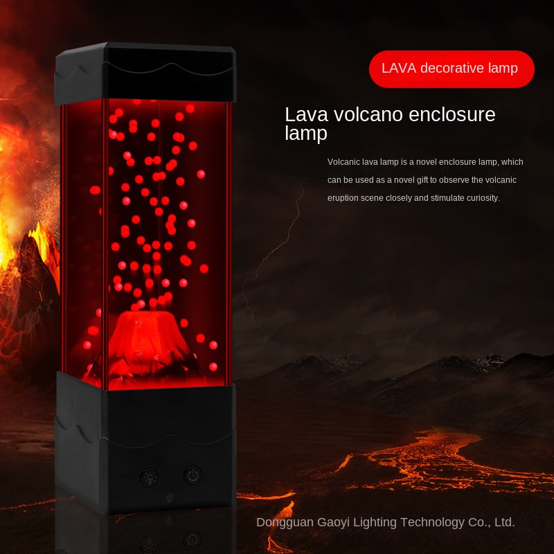 LED lave volcan lumière décora - Lava Lamp Desktop avis et prix