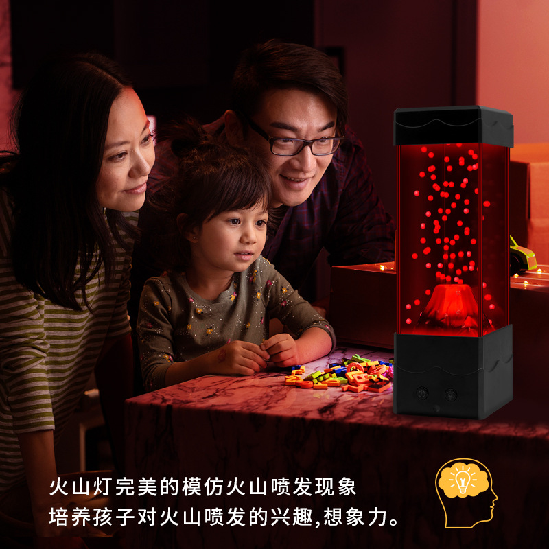 LED lave volcan lumière décora - Lava Lamp Desktop avis et prix