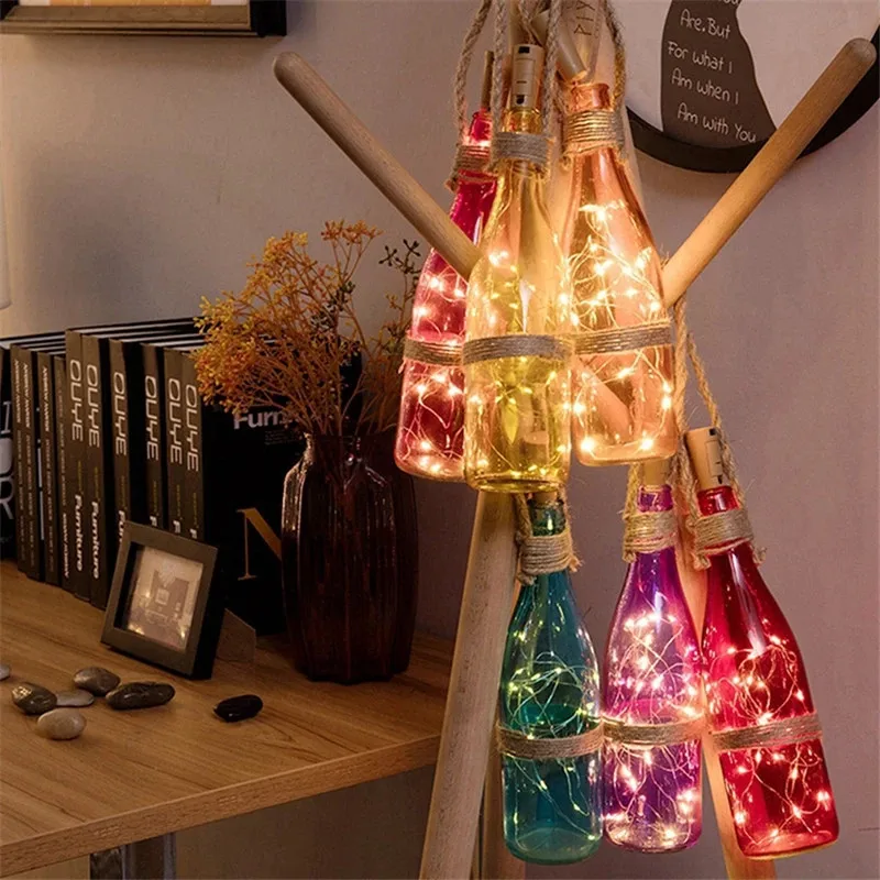 6 pièces 20led bouteille de vi - Decor Lighting Cork avis et prix