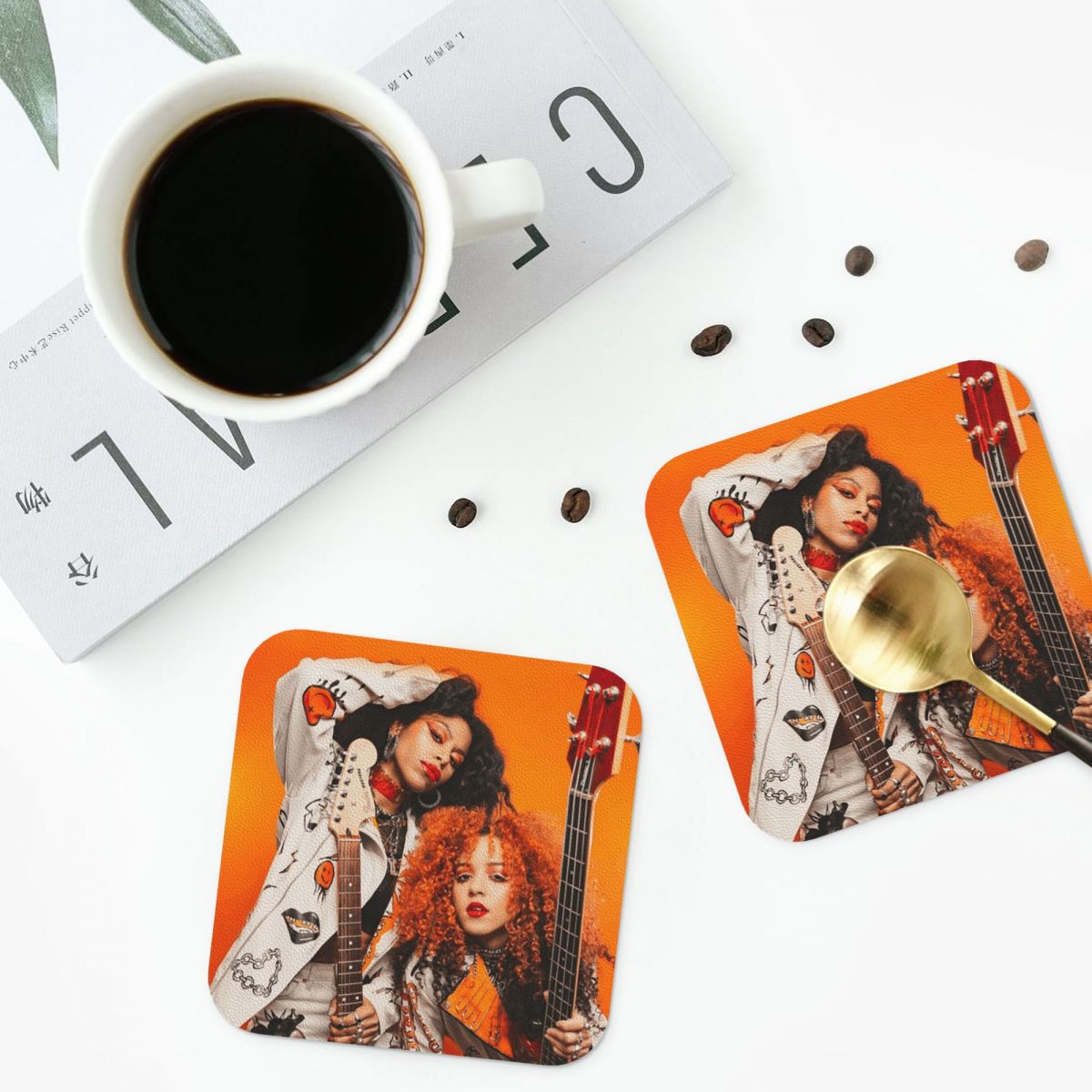 Nova Twins Coasters – sets de  - Nova Decor & Lighting Juletrelys avis et prix