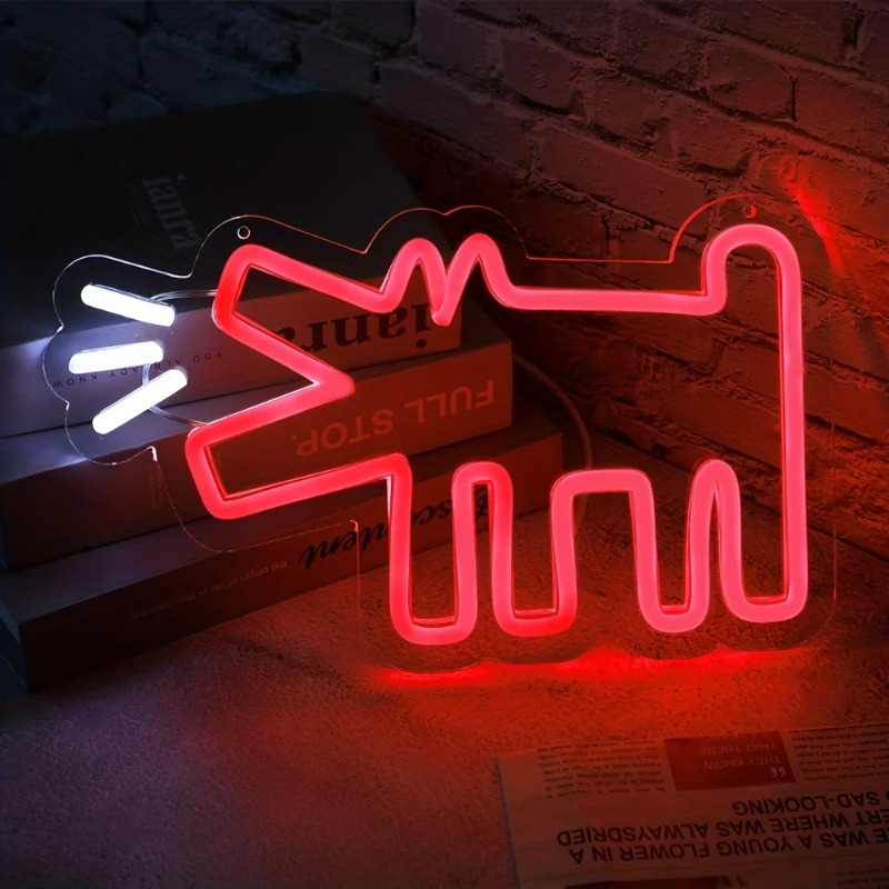 Lampe Néon LED « Chien qui abo - Lighting Decor Store avis et prix