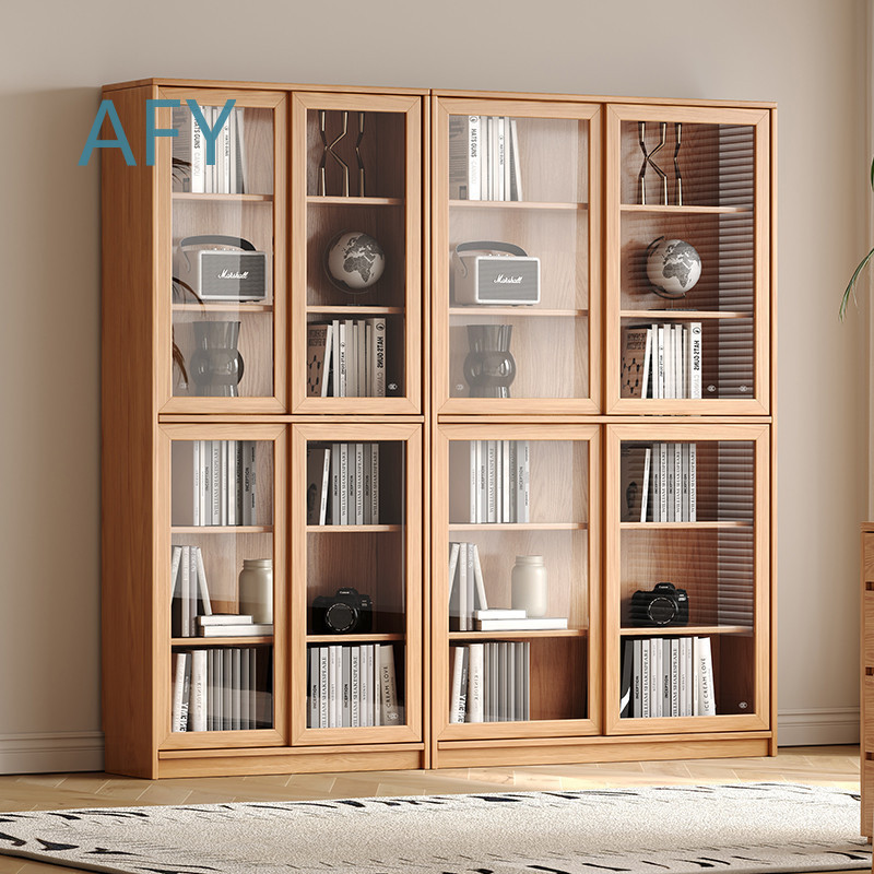 Bibliothèque en chêne massif a - Muji Home Storage avis et prix