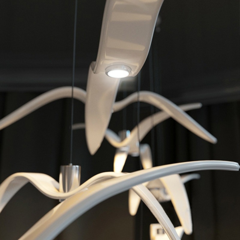 Lampe nordique en résine oisea - Lighting Decor Store avis et prix