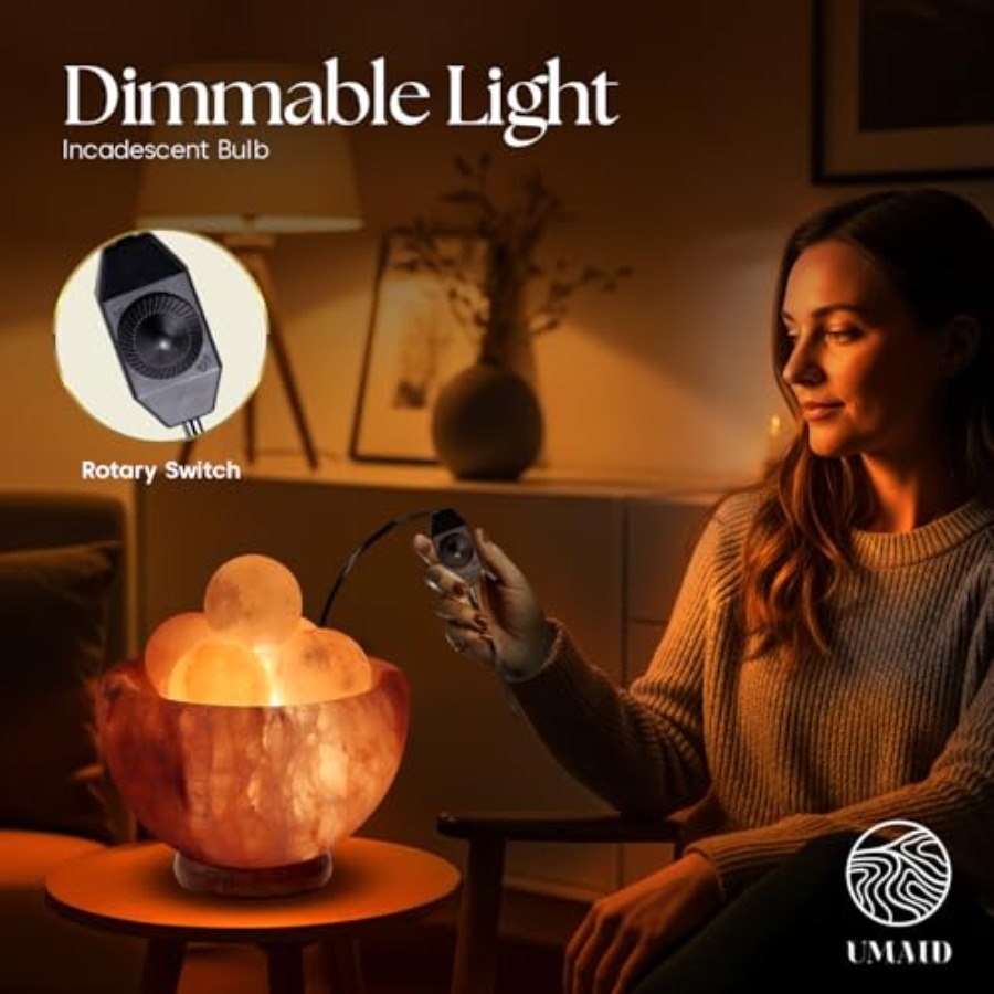 Lampe en sel de l'Himalaya ave - Himalayan Salt Lamp avis et prix