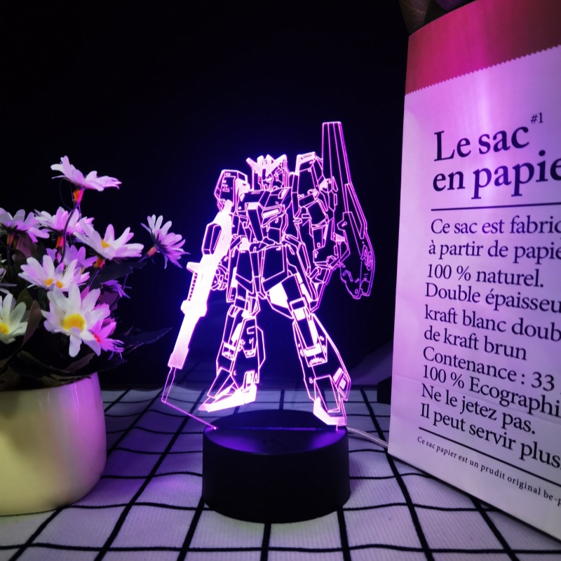 Lampe de nuit LED 3D en acryli - Lighting Room Decor Items avis et prix