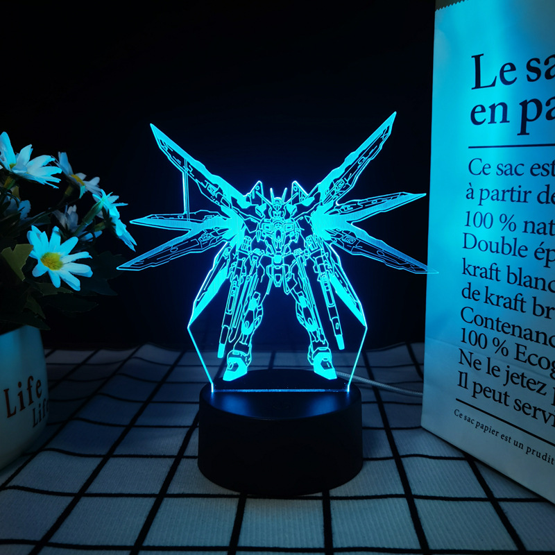 Lampe de nuit LED 3D en acryli - Lighting Room Decor Items avis et prix