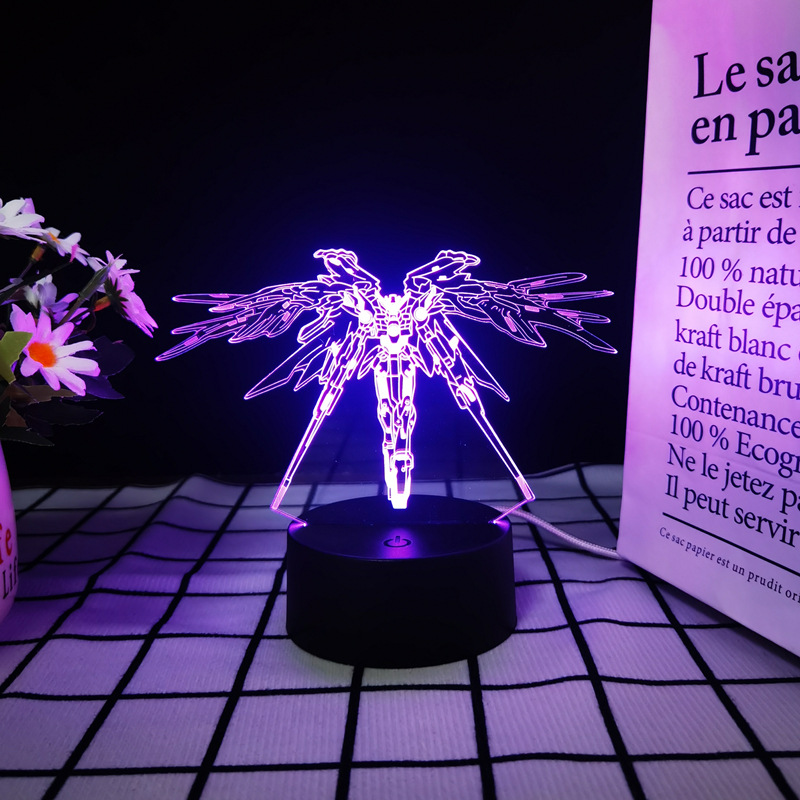 Lampe de nuit LED 3D en acryli - Lighting Room Decor Items avis et prix