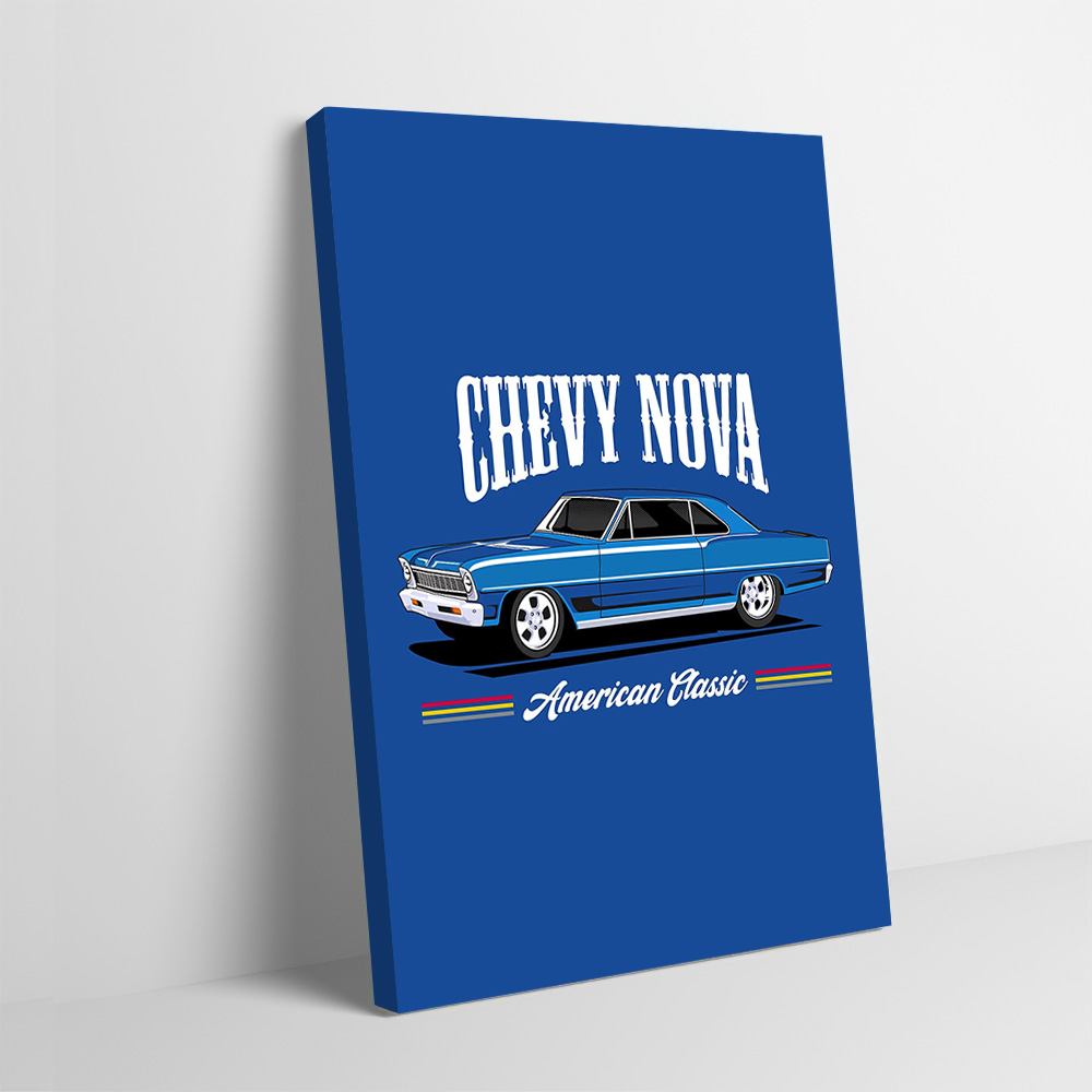 Chevy Nova – affiche imprimée  - Nova Decor & Lighting Juletrelys avis et prix
