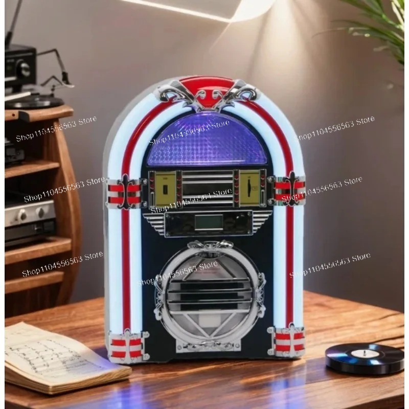 Jukebox Bluetooth rétro améric - Restaurant Lighting Decoration avis et prix