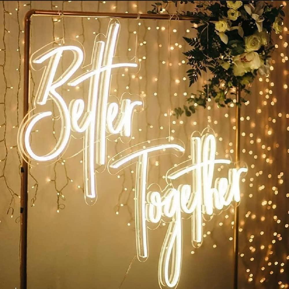 Enseigne néon « Better Togethe - Led Lighting Wall Decor avis et prix