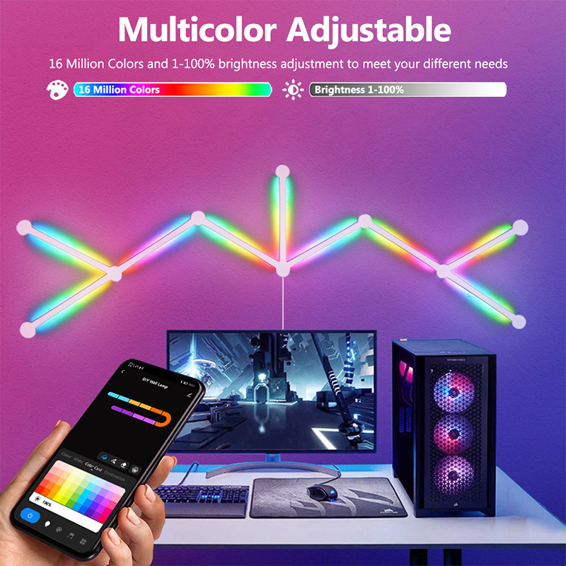 Applique murale RGB intelligen - Led Lighting Wall Decor avis et prix