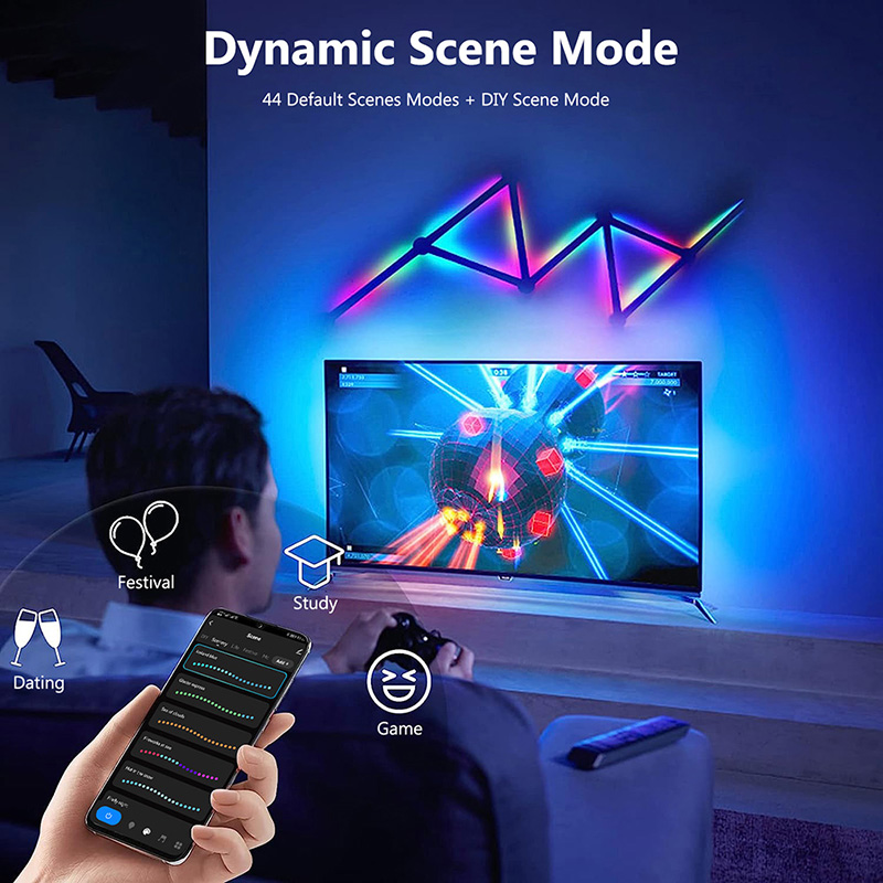 Applique murale RGB intelligen - Led Lighting Wall Decor avis et prix