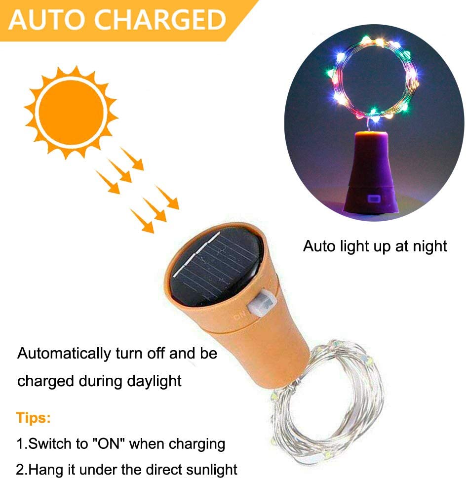 Bouteille de vin Solaire LED c - Decor Lighting Cork avis et prix