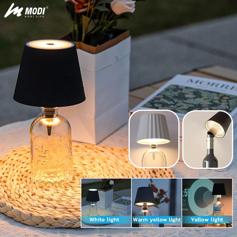 Lampe de table de bouteille à  - Colour Changing Bulb avis et prix