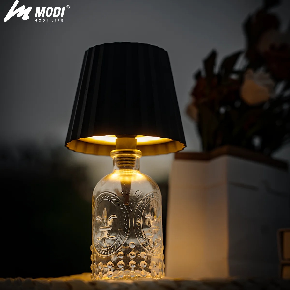 Lampe de table de bouteille à  - Colour Changing Bulb avis et prix