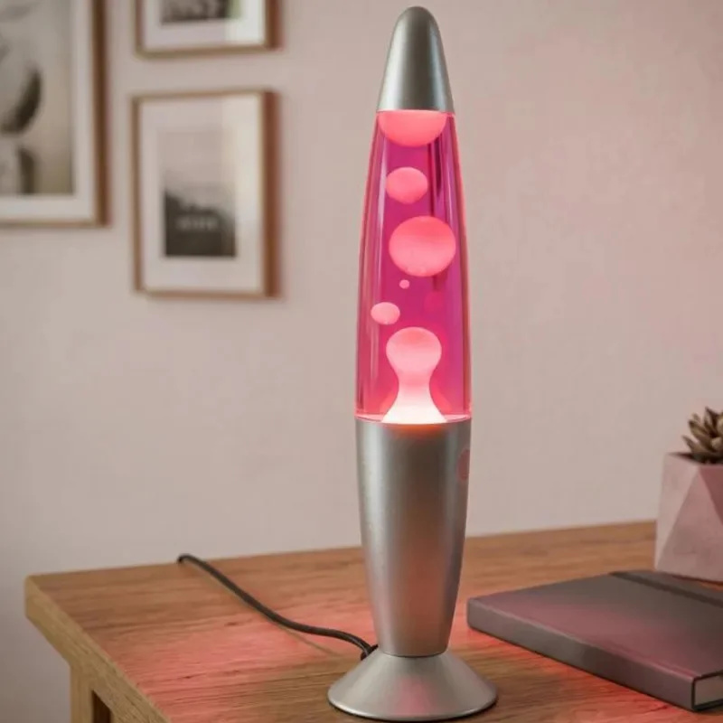 Lampe à lave avec base métalli - Lava Lamp Desktop avis et prix