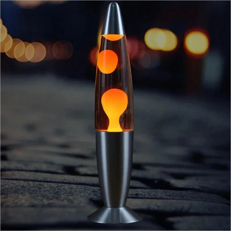 Lampe à lave avec base métalli - Lava Lamp Desktop avis et prix