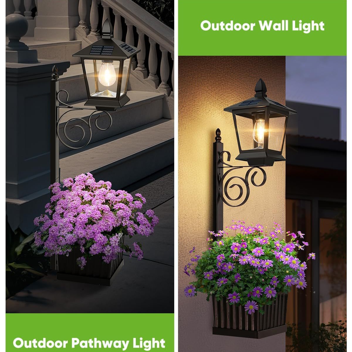 Lampe solaire 2 en 1 pour plan - Lighting Decor Outdoor avis et prix