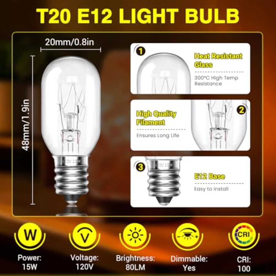 Ampoules E12 T20 pour lampes d - Himalayan Salt Lamp avis et prix
