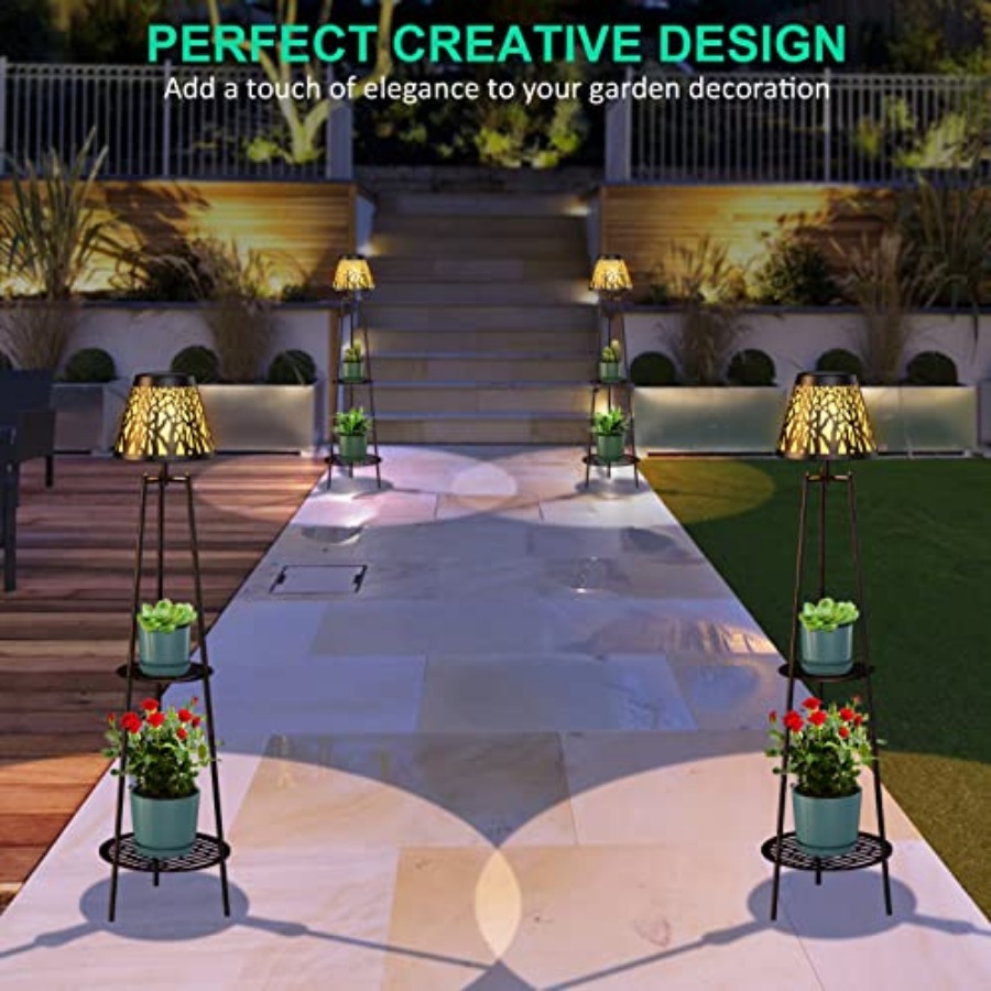 Lot de 2 lampes solaires d'ext - Lighting Decor Outdoor avis et prix