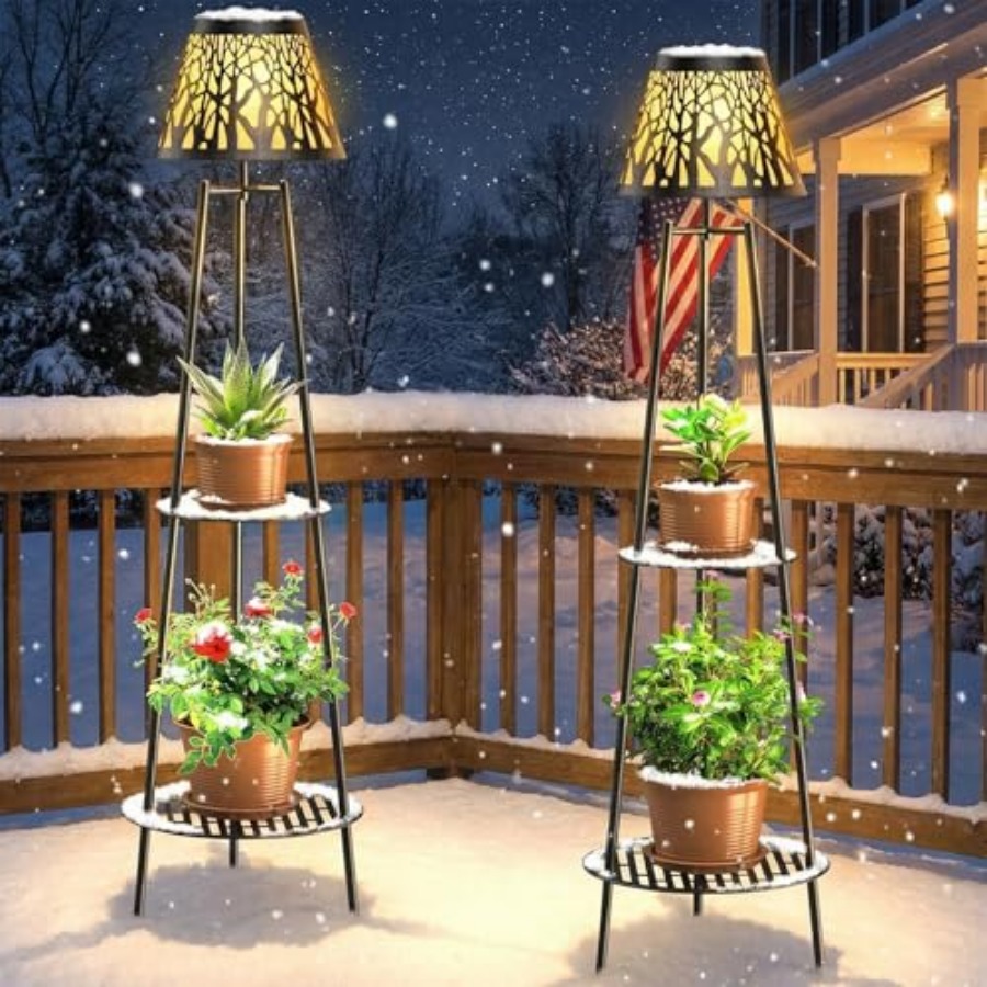 Lot de 2 lampes solaires d'ext - Lighting Decor Outdoor avis et prix