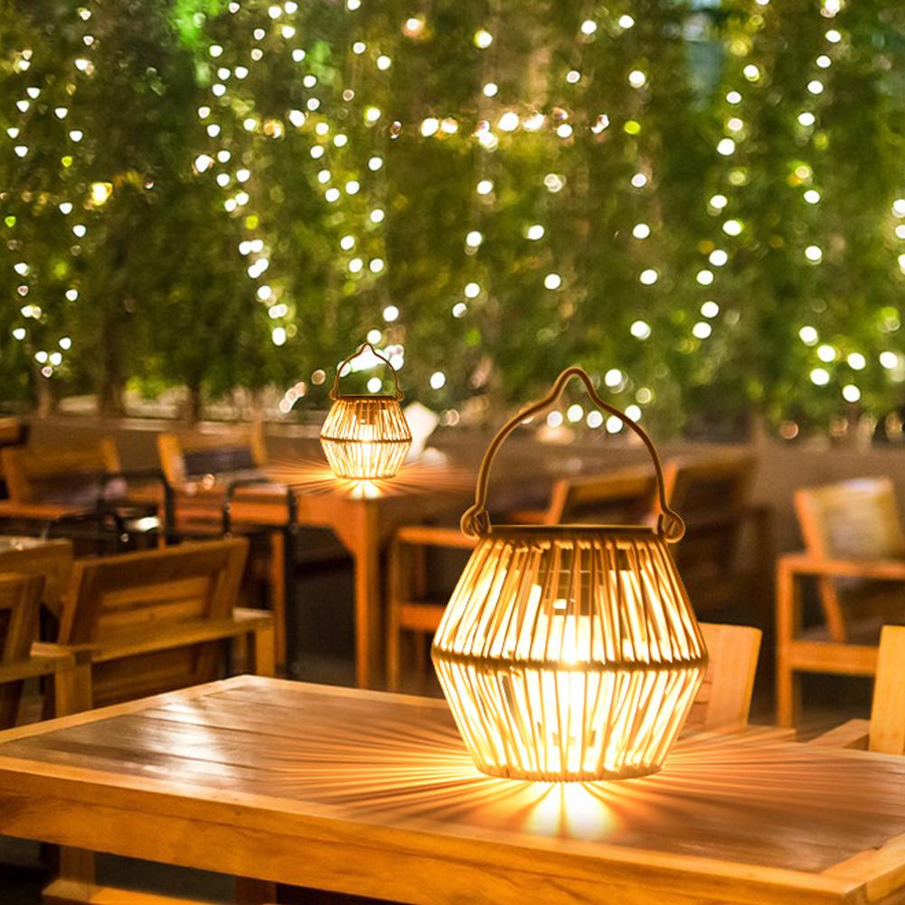 Lanterne solaire en rotin étan - Lighting Decor Outdoor avis et prix