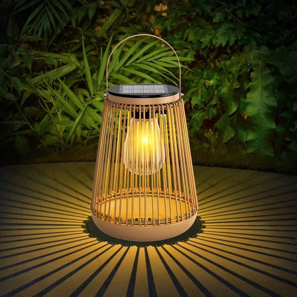 Lanterne solaire en rotin étan - Lighting Decor Outdoor avis et prix