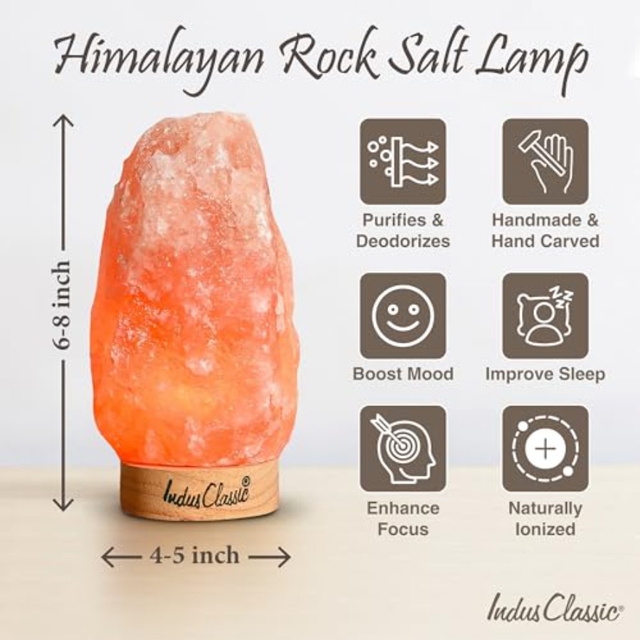 LN-02 Pack de 2 lampes en sel  - Himalayan Salt Lamp avis et prix