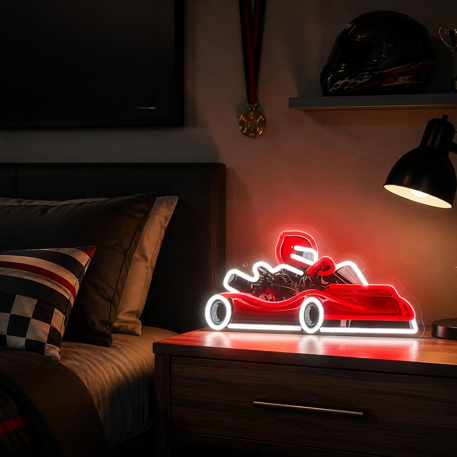 Panneau lumineux LED Go Kart R - Decor Kart Lighting avis et prix