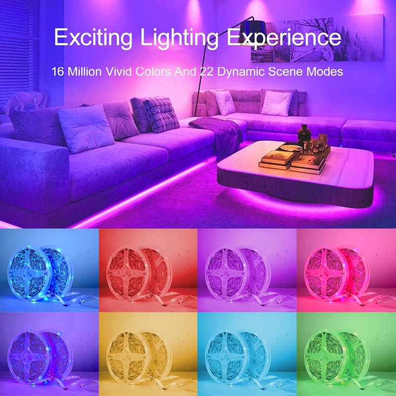 Ruban LED intelligent RGB, con - Colour Changing Bulb avis et prix