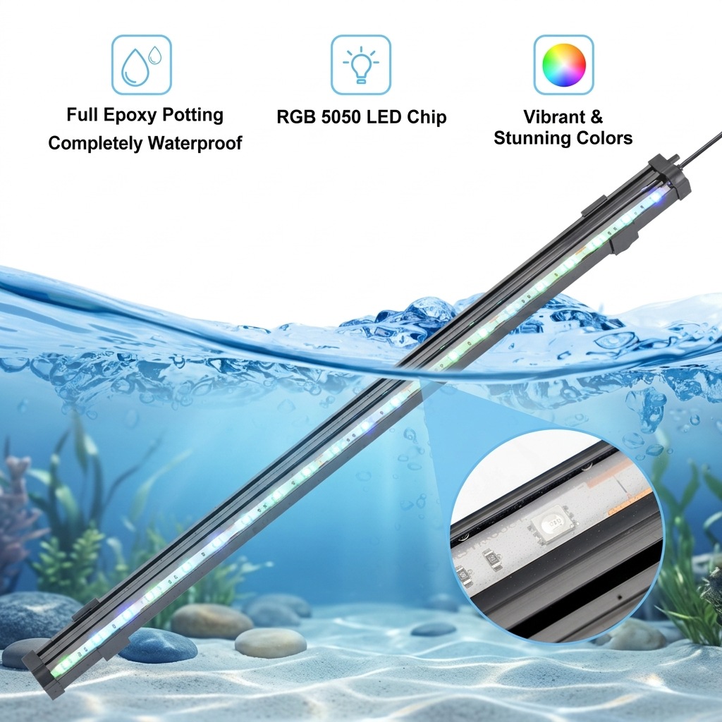 Lampe LED USB pour aquarium, d - Colour Changing Bulb avis et prix