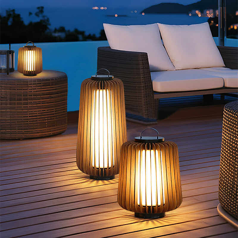 Lampe de sol lumineuse, éclair - Lighting Decor Outdoor avis et prix