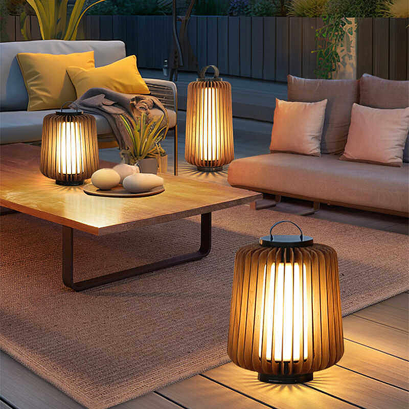 Lampe de sol lumineuse, éclair - Lighting Decor Outdoor avis et prix