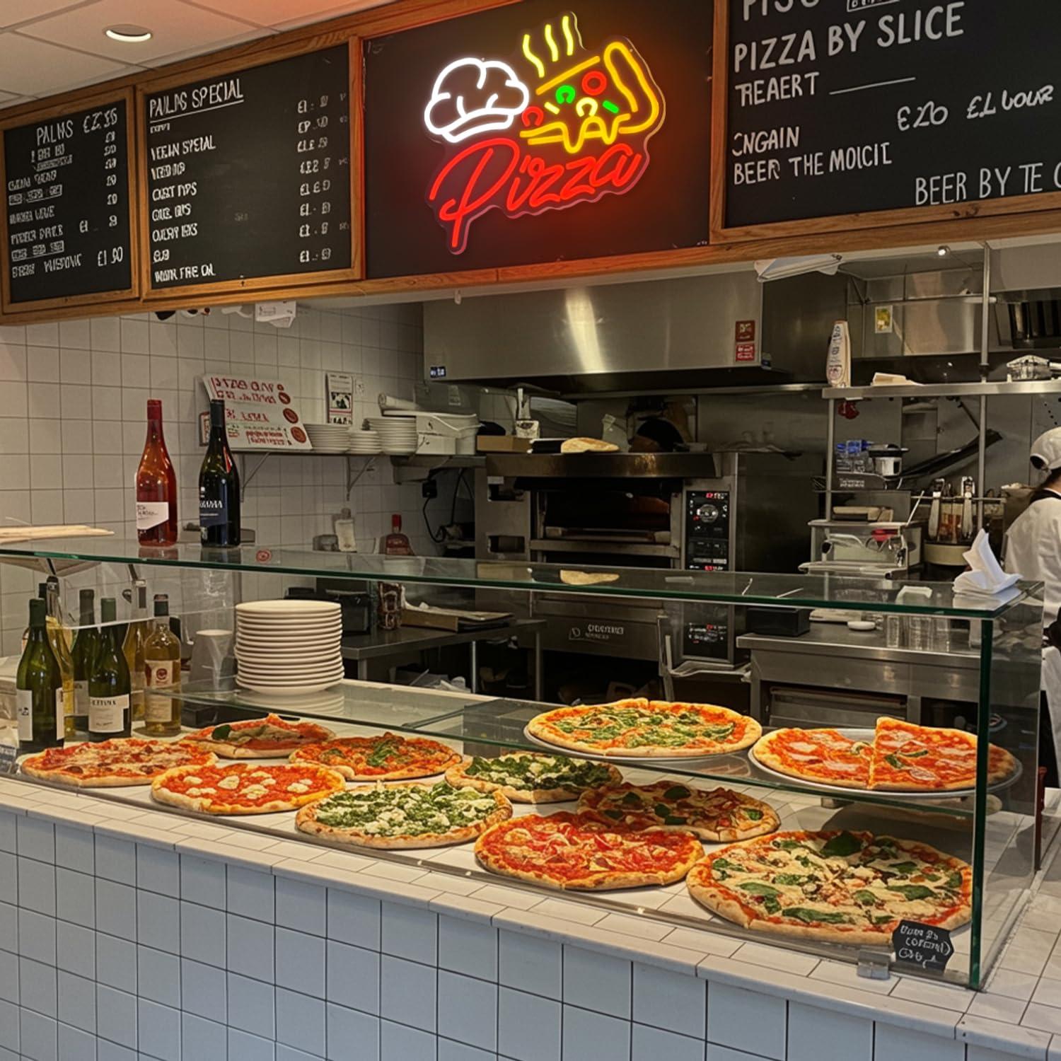Enseigne néon Pizza, lumières  - Restaurant Lighting Decoration avis et prix